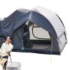 SUV Tent for Camping, 8FT L x 8FT W, Waterproof PU2000mm Spacious Double Layer Design for 5-8 Person, SUV Camping Tent with Mesh Windows