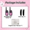 Walkie Talkies for Kids, Kids Toys for 6-12 Year Old Boy Girl, Long Range 2 Way Radio 22CH VOX,Toys Walkie Talkie for Birthday Gift
