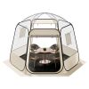 Pop up Bubble Tent, 10 x 9.2 ft Waterproof & UV-Resistant, Clear Camping Tent Shelter, Outdoor Garden Dome Igloo Tents with Windows