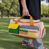 TravelWithStyle Contrast Color Bag for Gym and Travel