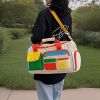 TravelInStyle Versatile Contrast Color Gym Bag for Every Adventure