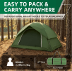Tent for 2 Person, 4 Person, 6 Person - Waterproof Two Person Tents for Camping, Small Easy Up Tent for Family, Outdoor, Kids