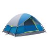 2/4 Person High Quality Camping Tent with Tent Fly, Easy Setup Dome Tent with Mesh Windows & Skylights, Lightweight Portable Tent for Outdoor Camping